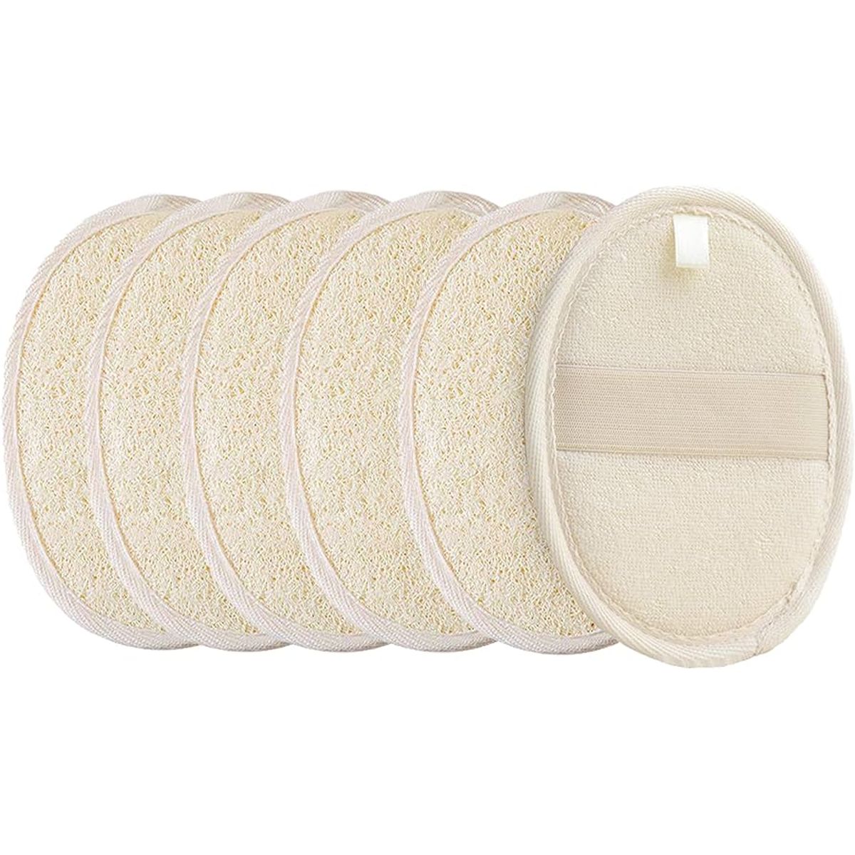 GENERICO - ESPONJA EXFOLIANTE LUFFA PACK X 6 ECOAMIGABLE