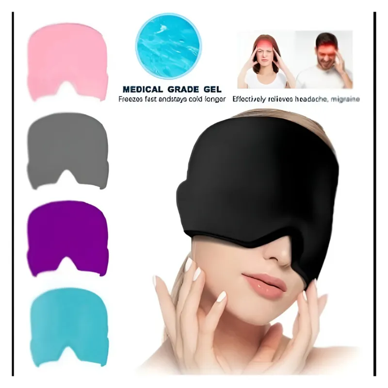GENERICO - Gorro de cabeza Gel para terapia de frío y calor 180