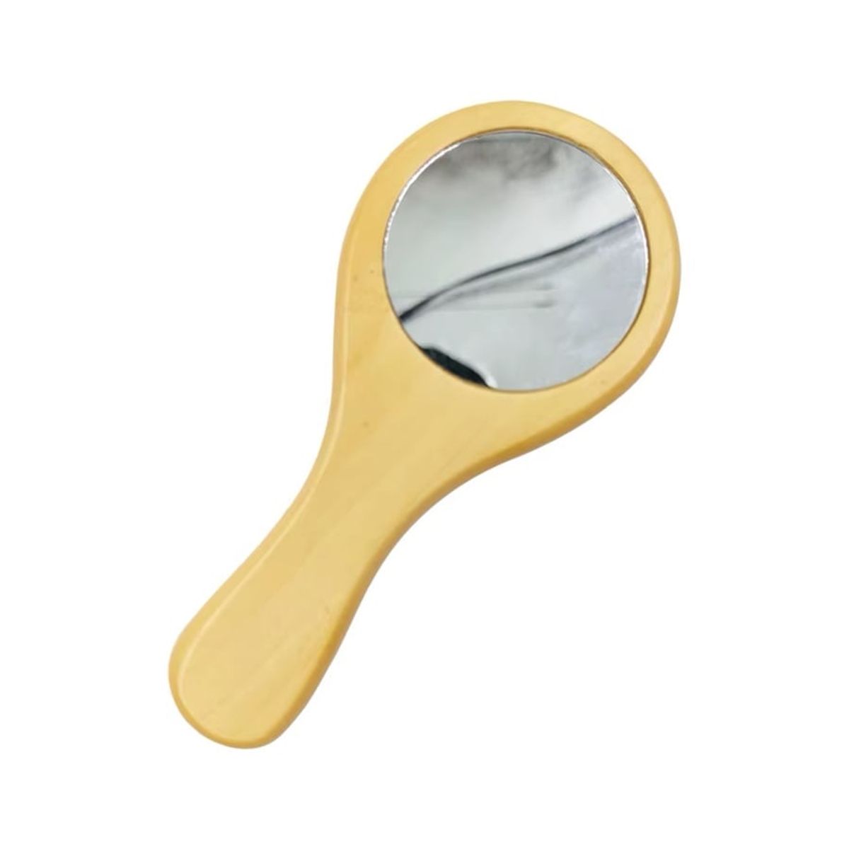 GENERICO - ESPEJO PEQUEÑO MADERA DE CARTERA ECOAMIGABLE