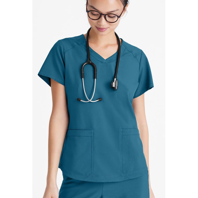 BARCO - Conjunto Grey´s Anatomy Evolve Stretch Uniforme Medico - Scrub
