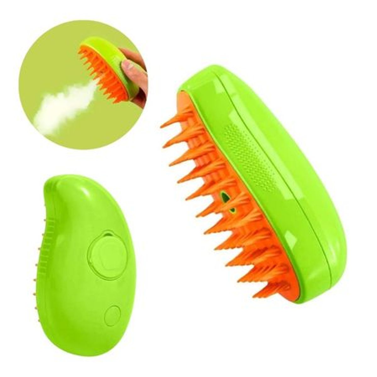 GENERICO - Peine vaporizador 3 en 1 para mascotas