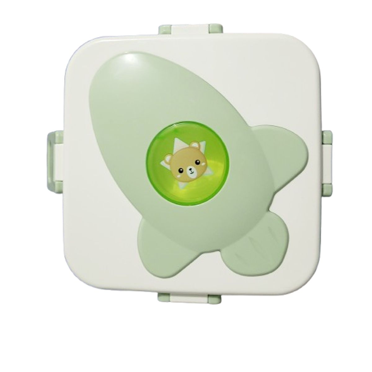 GENERICO - Taper lonchera con divisiones astronauta