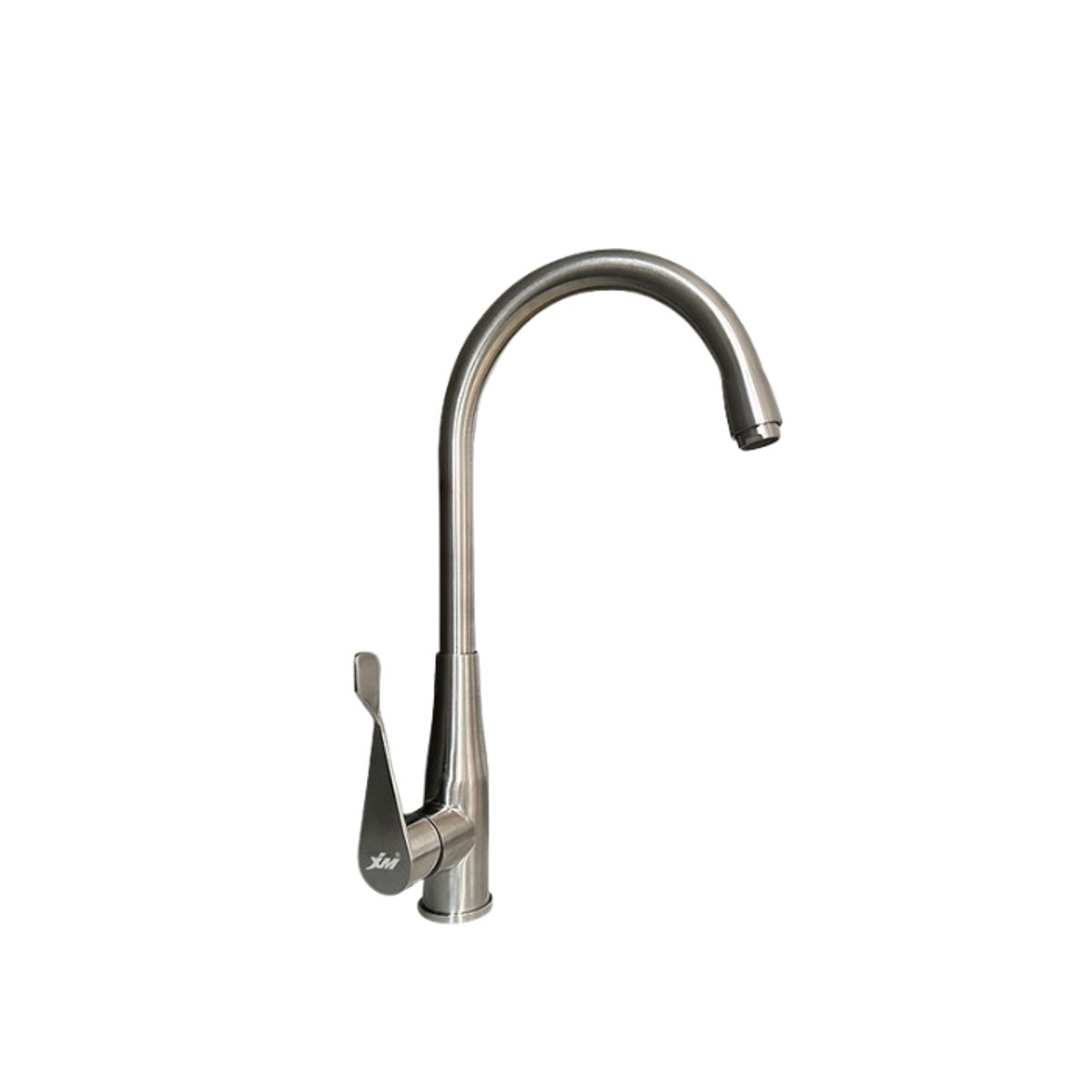 XM - MEZCLADORA MONOCOMANDO DE COCINA AL MUEBLE RIGIDO SATINADO MC304-01090