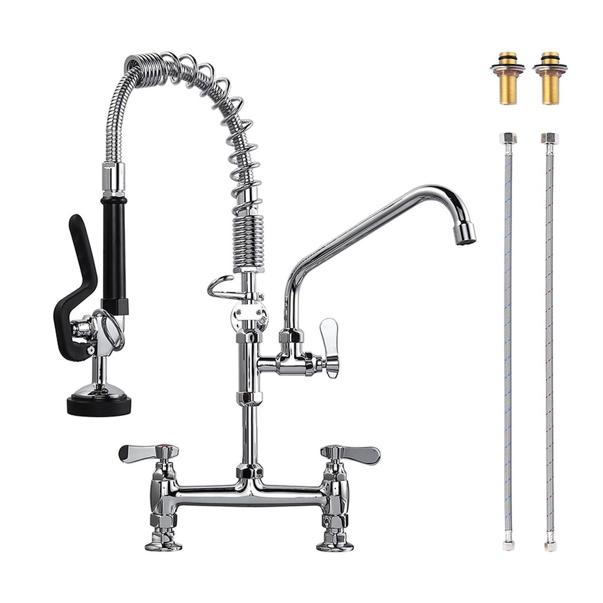 XM - MEZCLADORA PARA COCINA INDUSTRIAL AL MUEBLE CROMADO MC88903