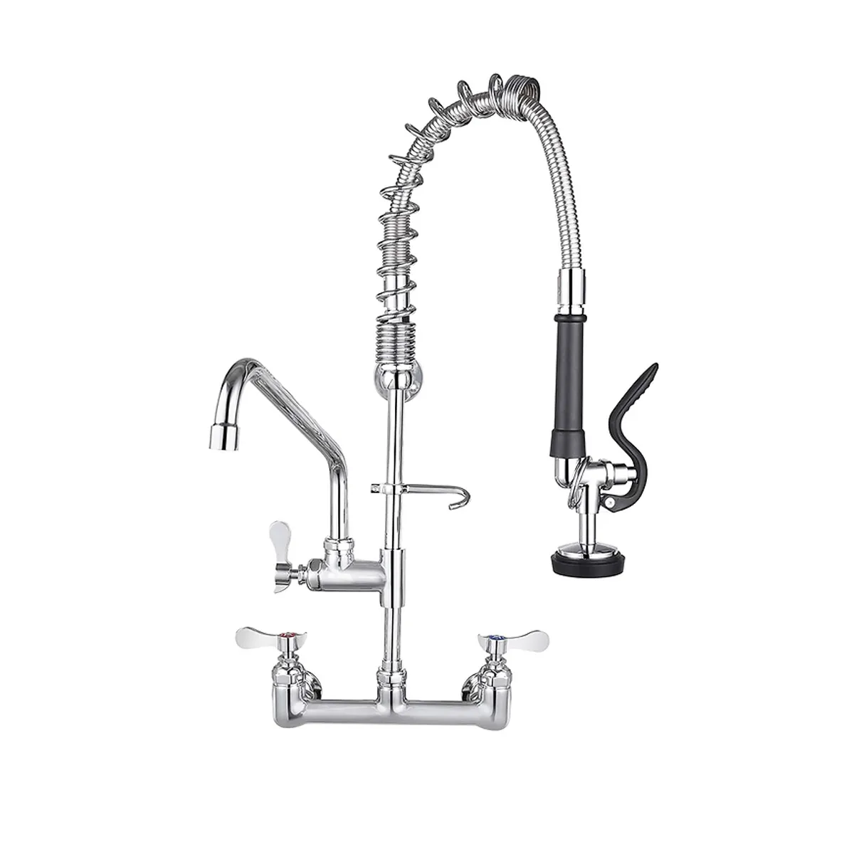 XM - MEZCLADORA DE COCINA INDUSTRIAL A LA PARED CROMADO MC88902