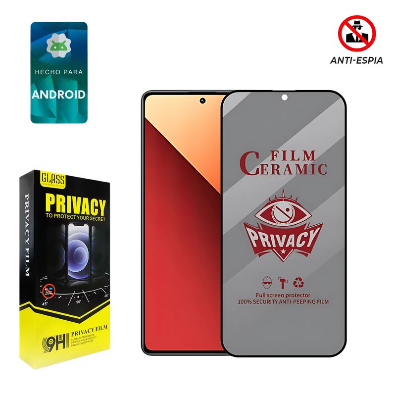 SHIELD - Mica Matte Antiespía Protector de Pantalla para Xiaomi Redmi 14C