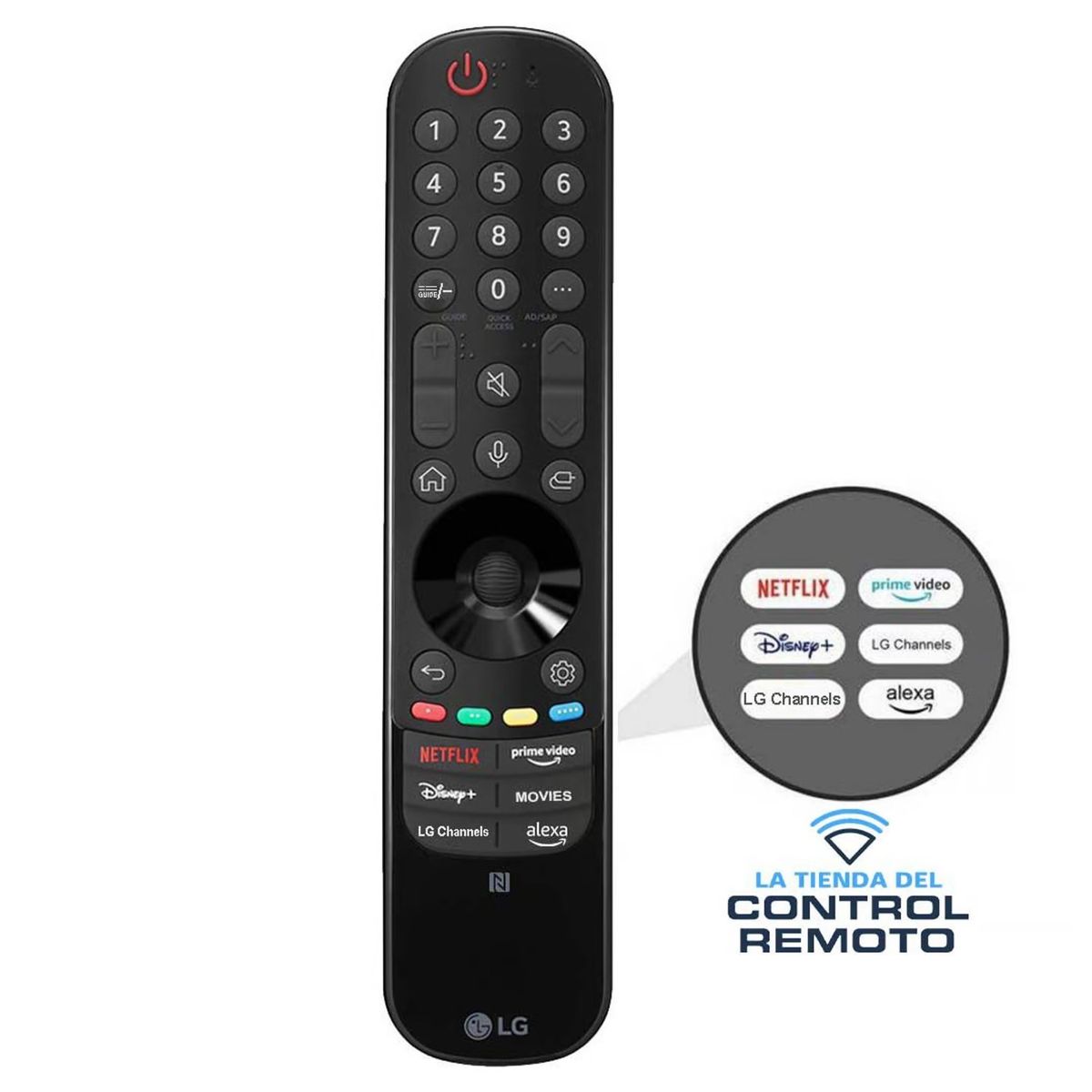 LG - CONTROL LG MAGIC REMOTE MR23GN Modelo 2023
