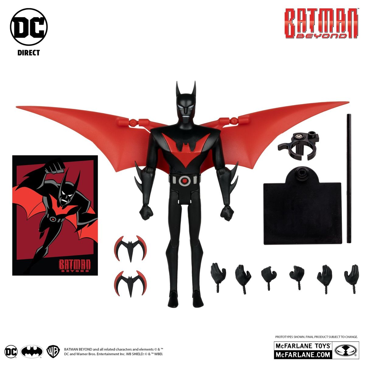 MCFARLANE - Batman Beyond Dc Direct Animated Series Gold Label
