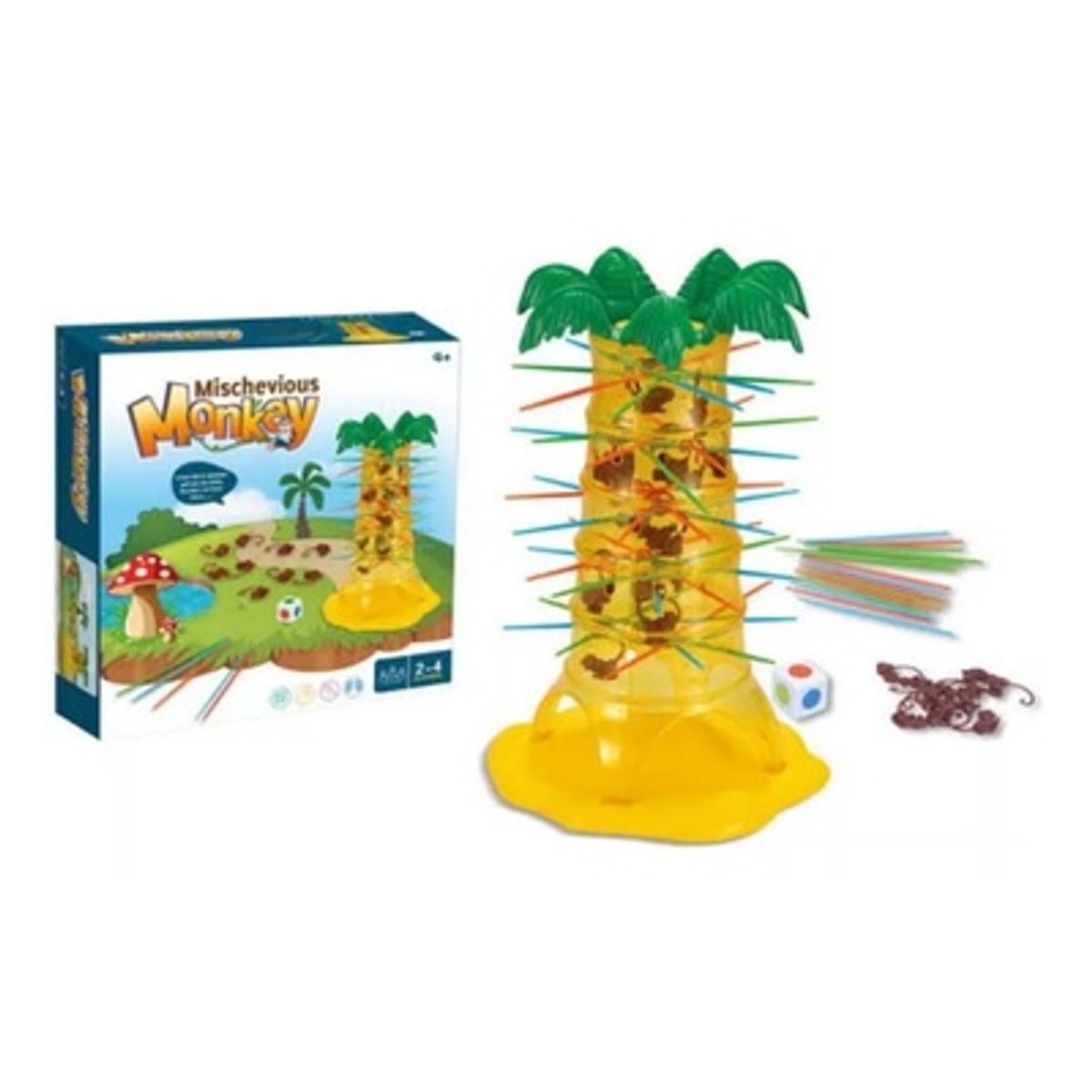 GENERICO - Juego Monos Locos Tumblin Monkeys