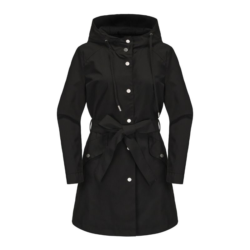 GIOIO - Chaqueta mujer impermeable ligera con capucha holgada casual