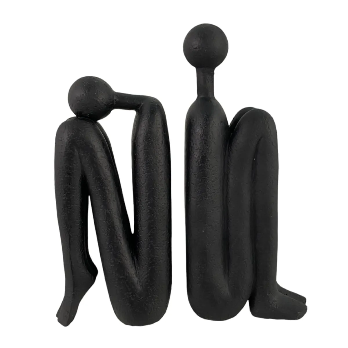 CONCEPTS LIFE - Sujeta Libros Pareja Decor 19x05x23 cm