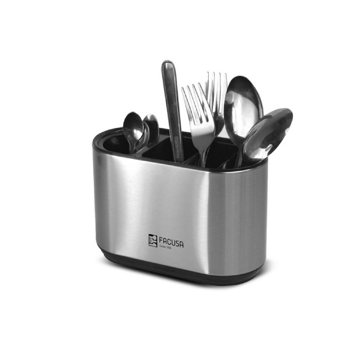 FACUSA - Porta Cubiertos de Mesa FACUSA Acero Inox