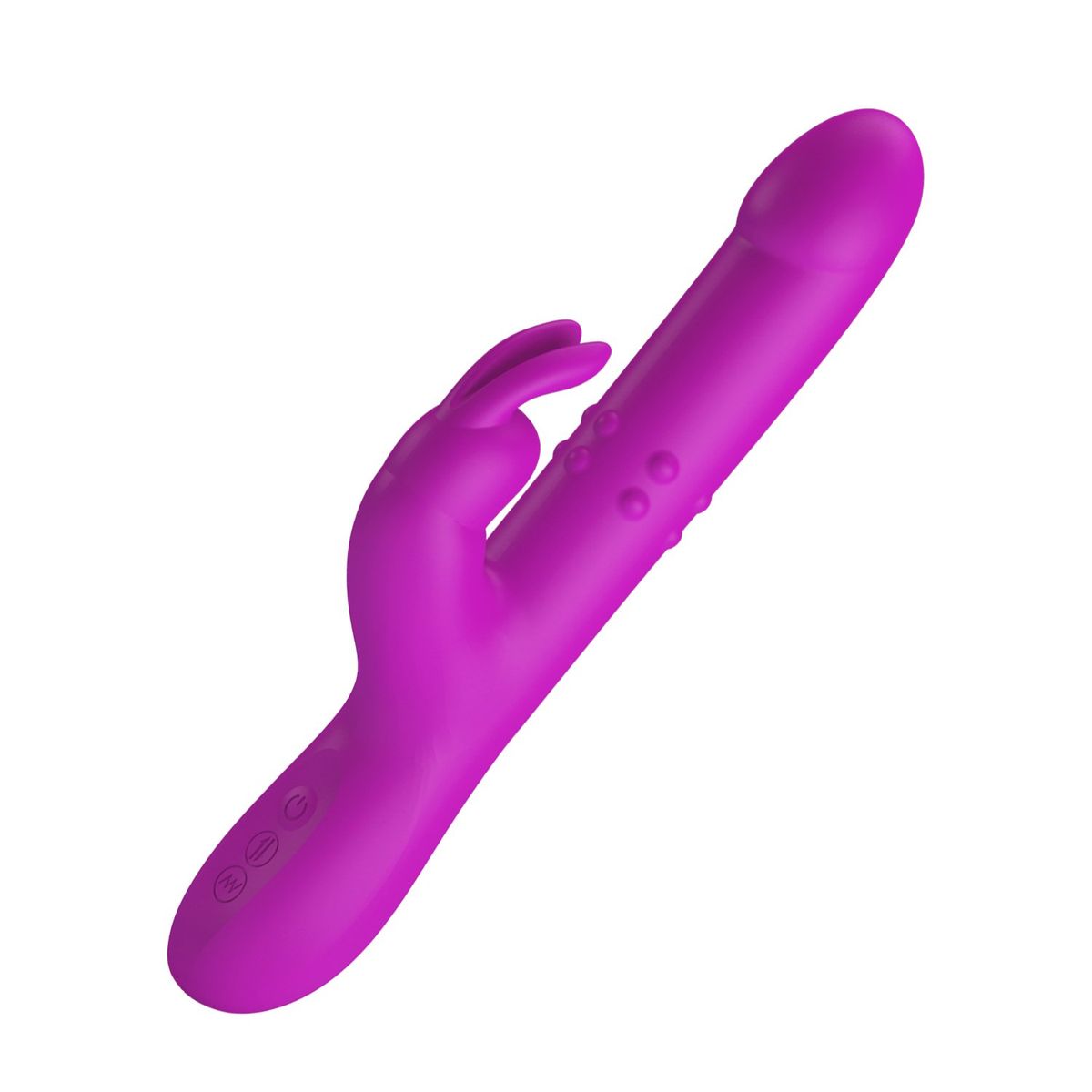 PRETTY LOVE - Vibrador Consolador Estimulador Rabbit Movimiento Múltiple carga USB