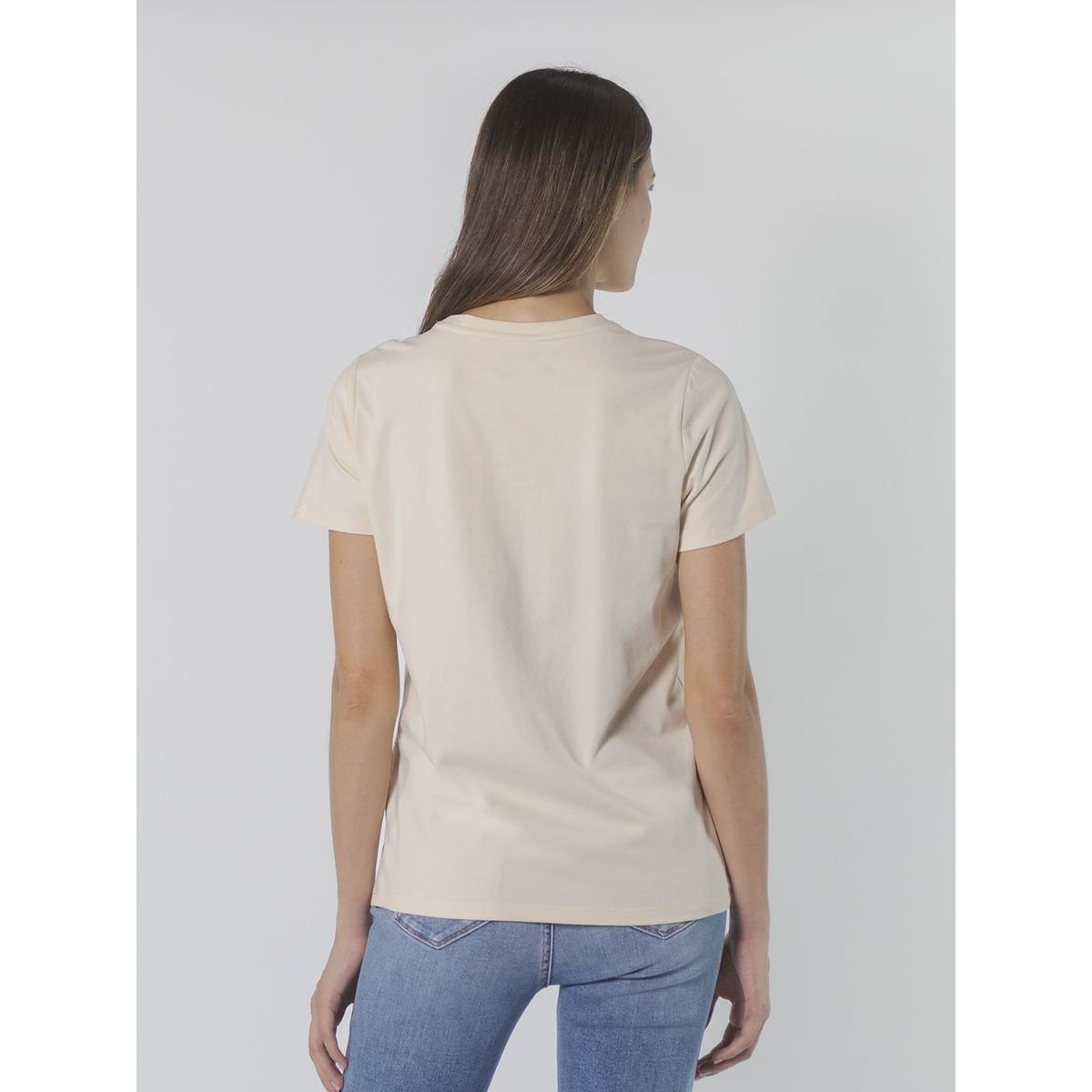 CALVIN KLEIN - CAMISETA  SLVR FOIL FLORAL