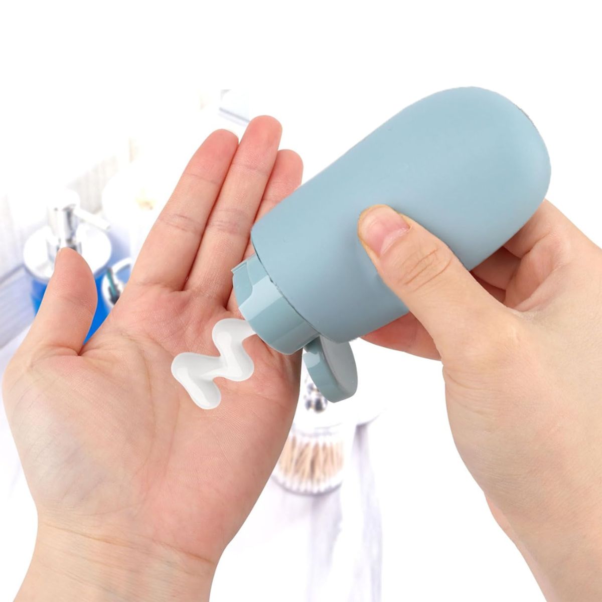 HYGGE - Set de 2 Juegos de Botellas de Viaje para Tocador Rellenable