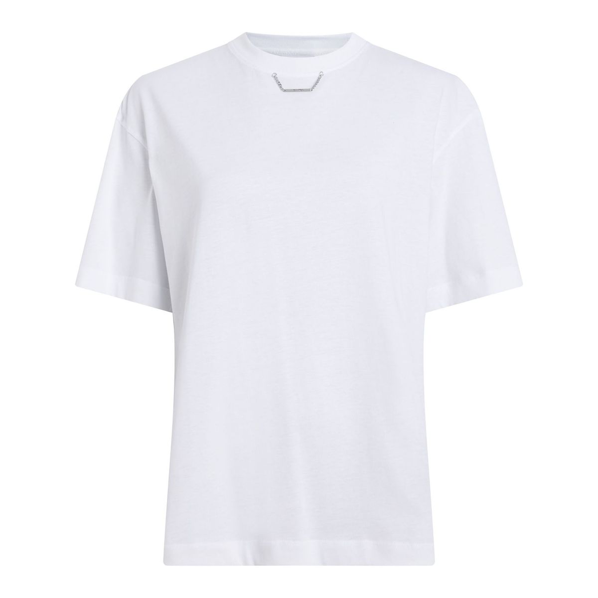 CALVIN KLEIN - CAMISETA  CHAIN DETAIL OVERSIZED T-SHIRT