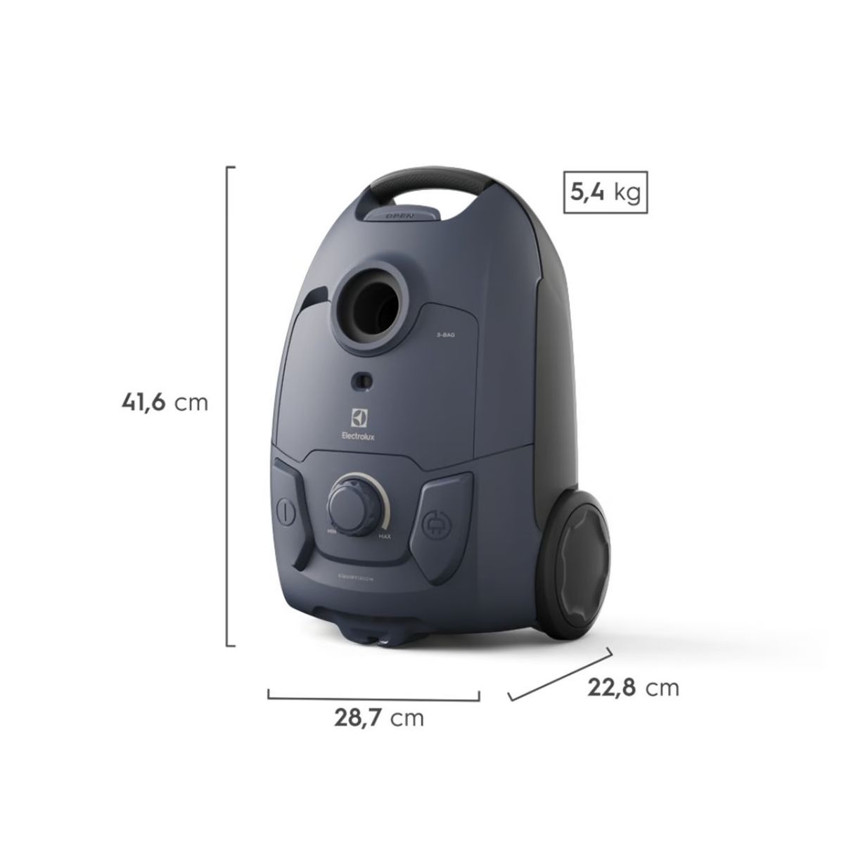 ELECTROLUX - Aspiradora con bolsa 1800W Experience con Filtro Hepa EQP40 Electrolux