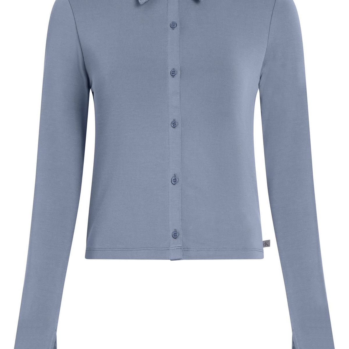 CALVIN KLEIN - BLUSA MODAL LONG SLEEVE SHIRT