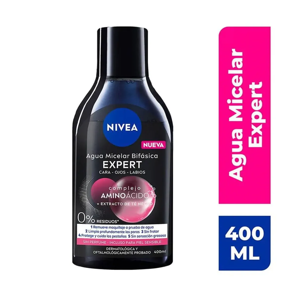 NIVEA - NIVEA Micellair Expert Loción Micelar Bifásica 400ML