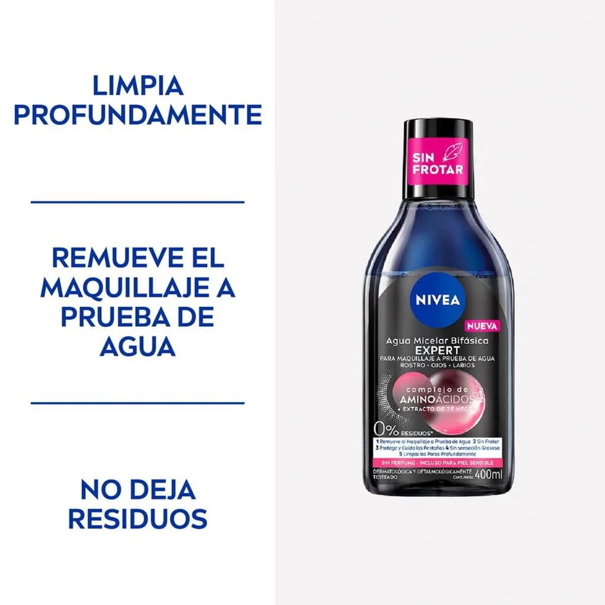 NIVEA - NIVEA Micellair Expert Loción Micelar Bifásica 400ML