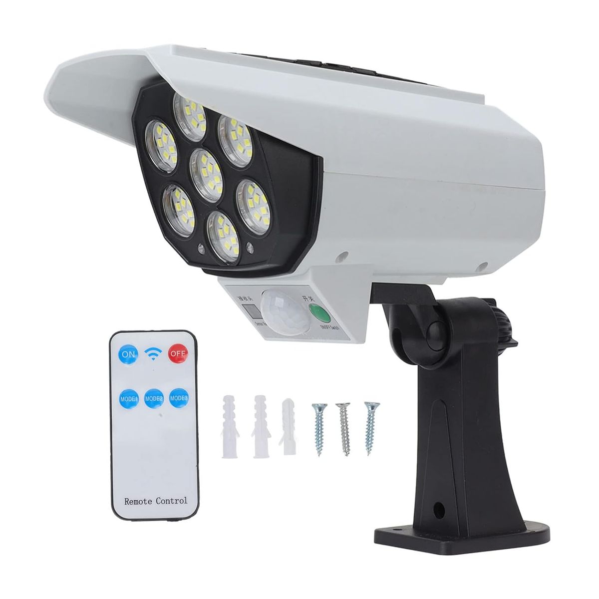 OEM - Reflector Solar LED Sensor de Movimiento Tipo Camara de Seguridad