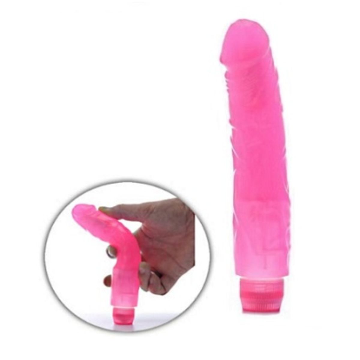 APHRODISIA - Vibrador Consolador Impermeable 17,5 cm Ø 3,5 cm Juguete Sexual Dildo