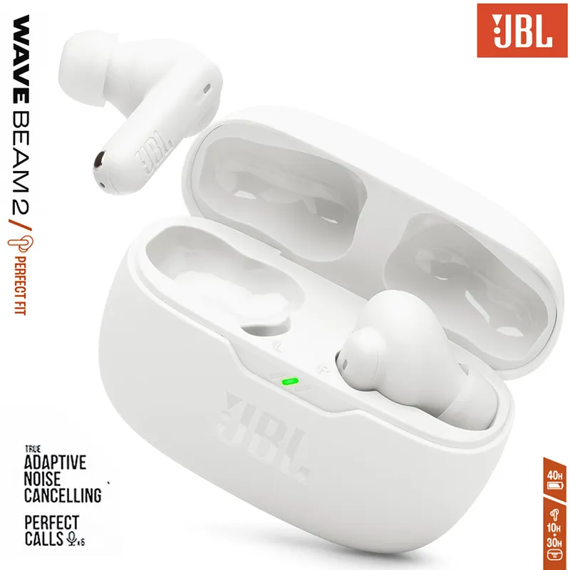 JBL - JBL Audifonos Bluetooth 5.3 ANC Multipunto VIBE BEAM 2