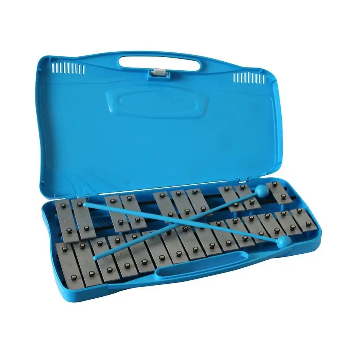 BALDASSARE - Xilófono Cromático Azul de 25 notas