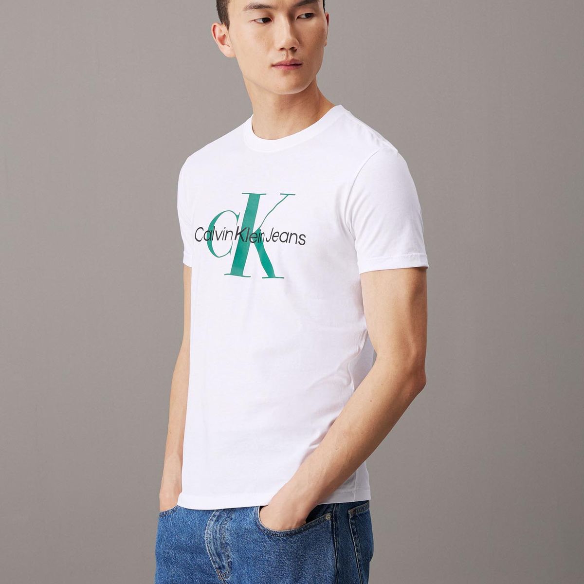 CALVIN KLEIN - CAMISETA SEASONAL MONOLOGO TEE