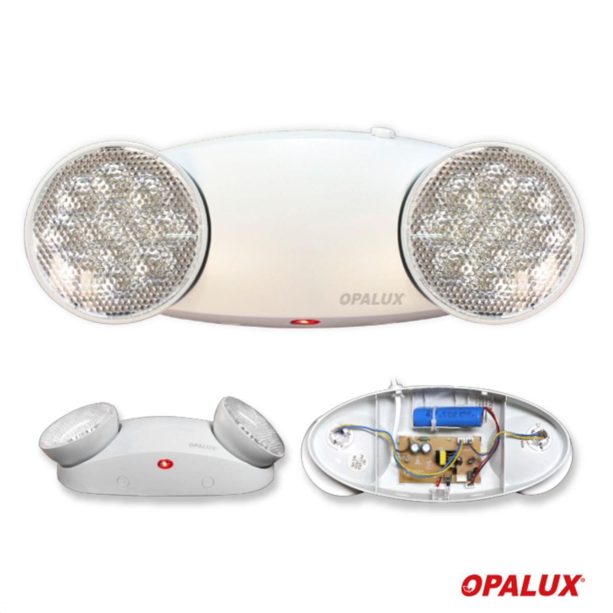 OPALUX - LAMPARA DE EMERGENCIA MANTIS 24 LED ULTRABRILLANTE