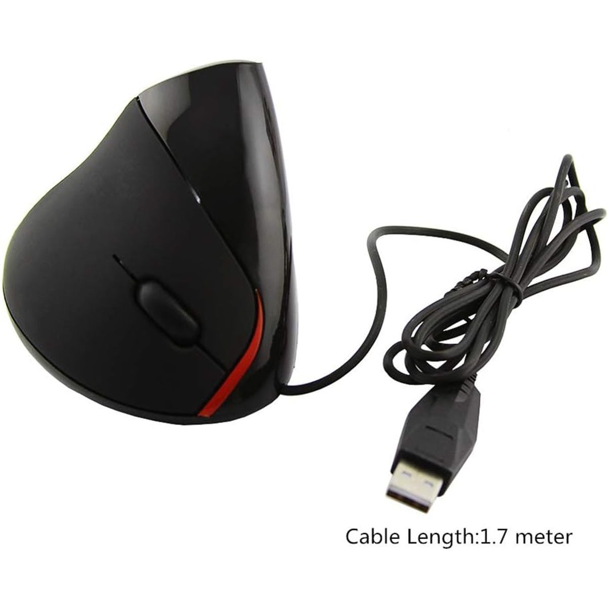 OEM - Mouse Vertical Optico Ergonomico con Cable USB