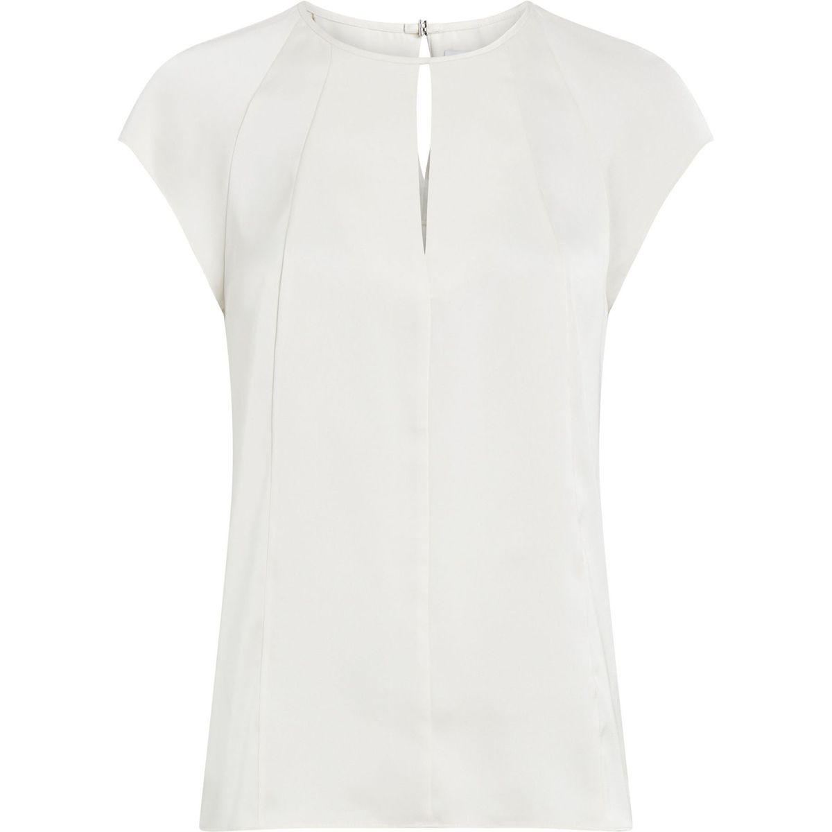 CALVIN KLEIN - BLUSA SHINY SATIN SS BLOUSE
