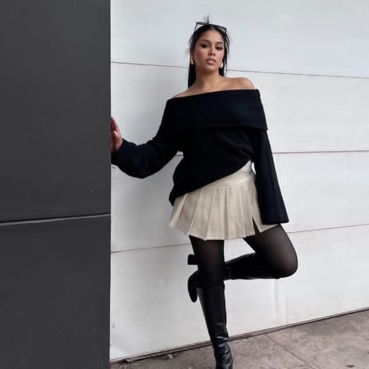 GENERICO - FALDA SHORT PLISADA PARA MUJER