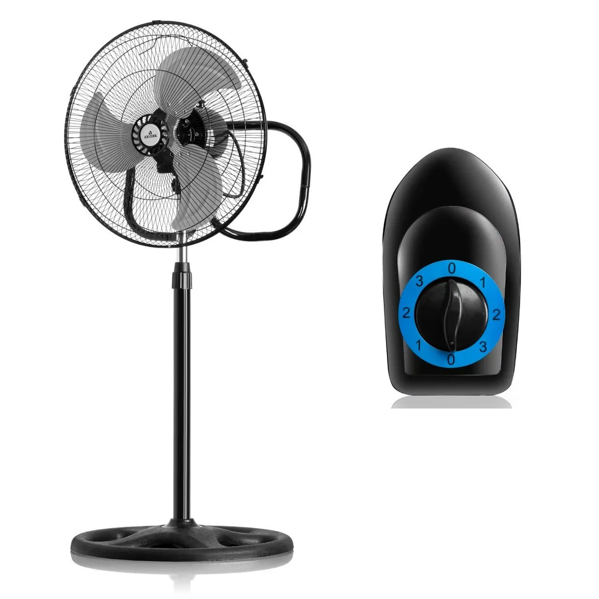 GENERICO - Ventilador ICE COOL AB 1833 18 pulgadas 3en1