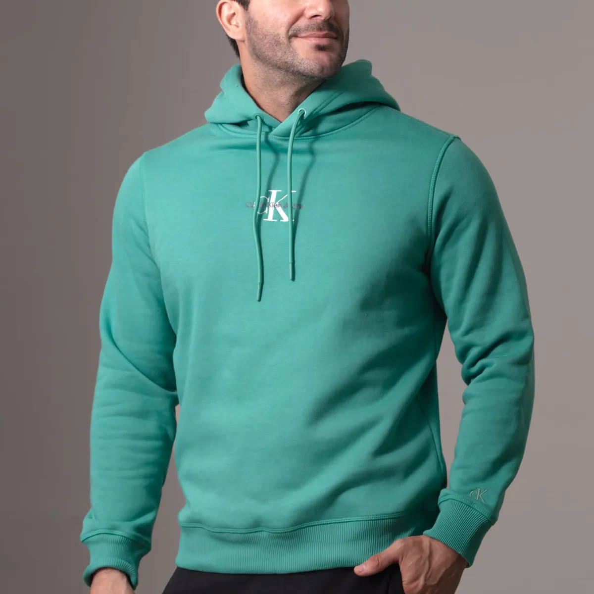 CALVIN KLEIN - SWEATSHIRT MONOLOGO HOODIE