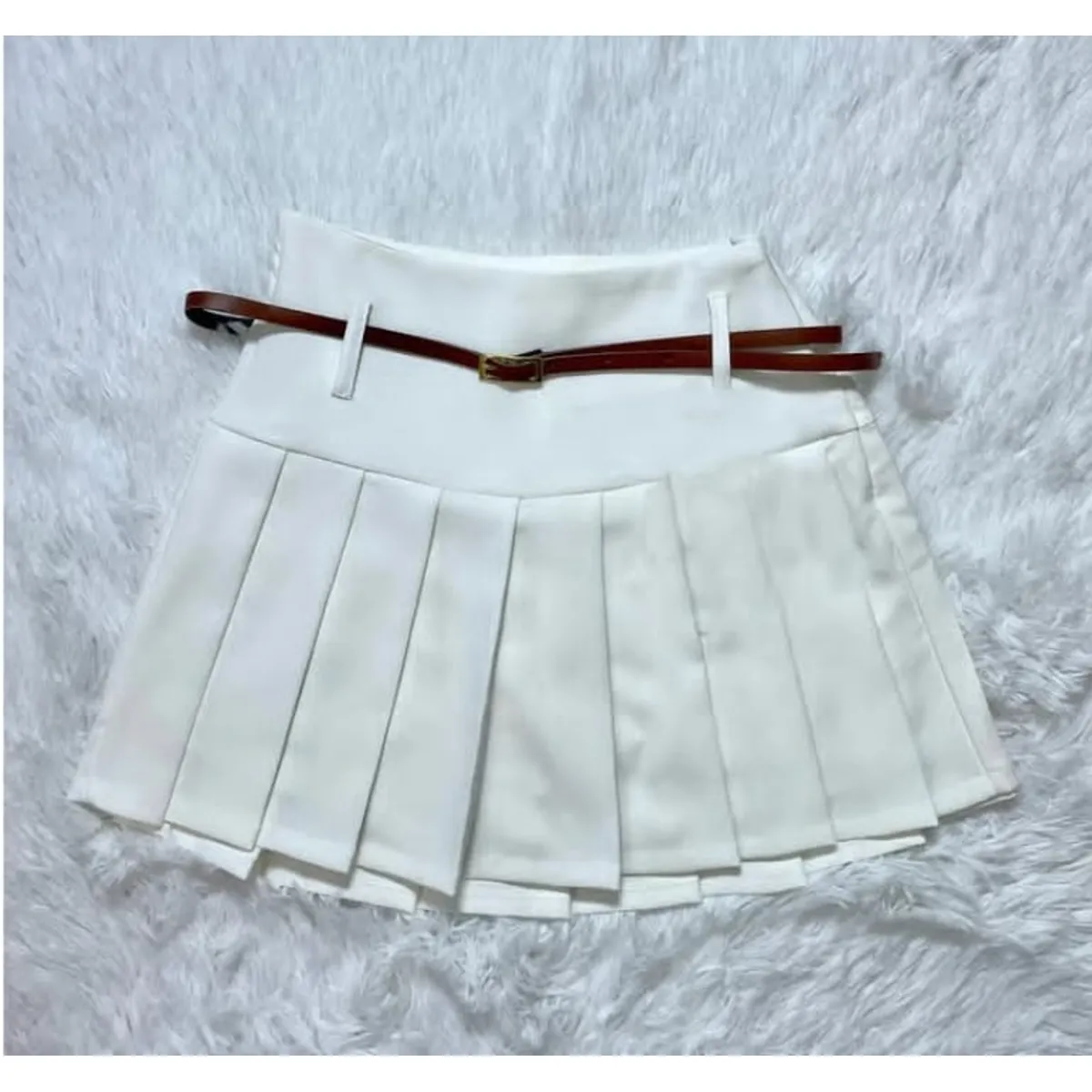 GENERICO - FALDA SHORT PLISADA PARA MUJER