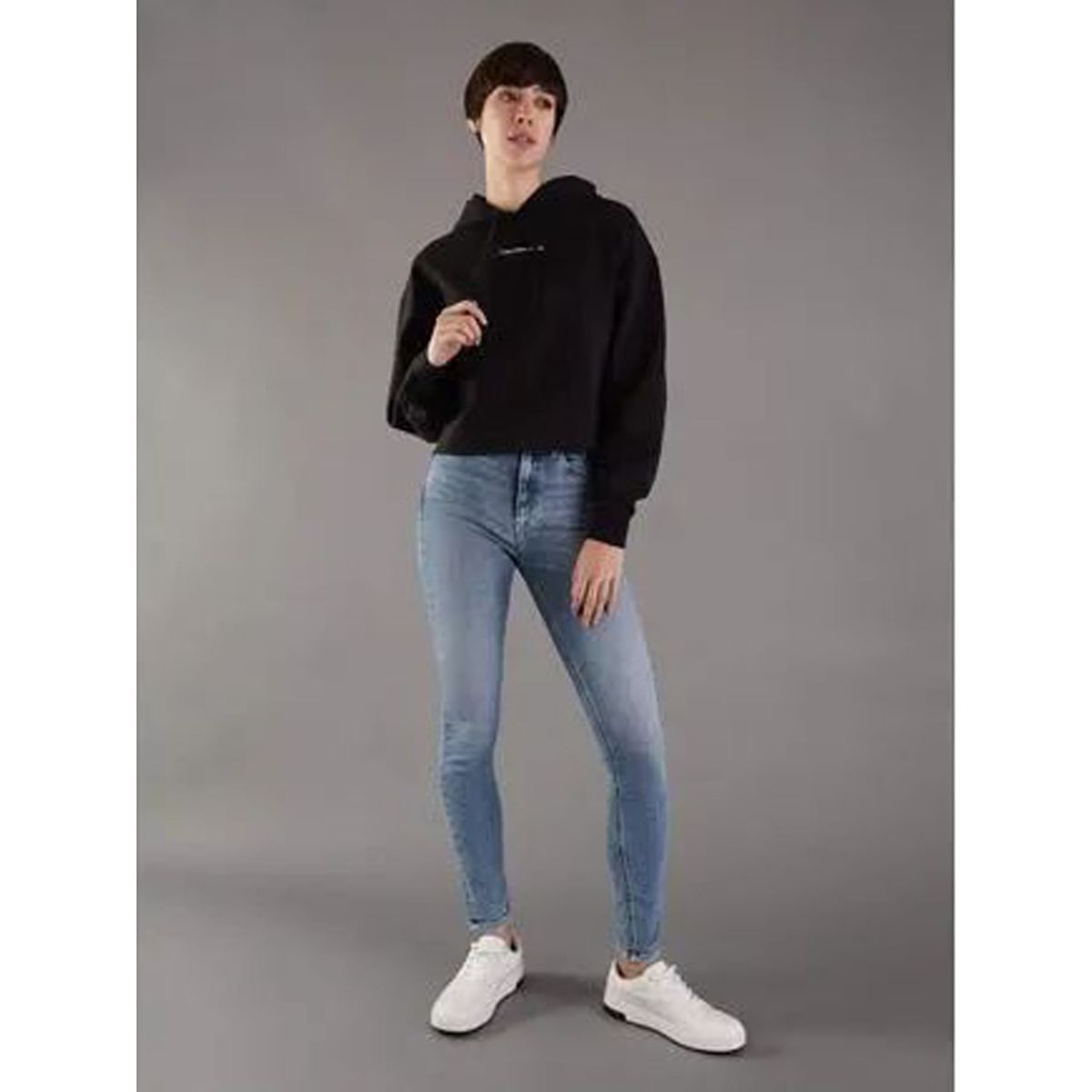 CALVIN KLEIN - SWEATSHIRT PHOTOPRINT HOODIE