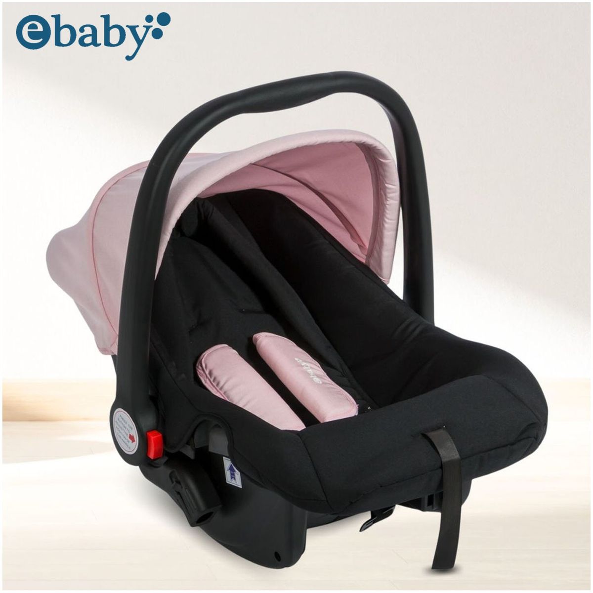 EBABY - Coche Maleta «TRAVEL HAPPY» con Porta Bebé Pink