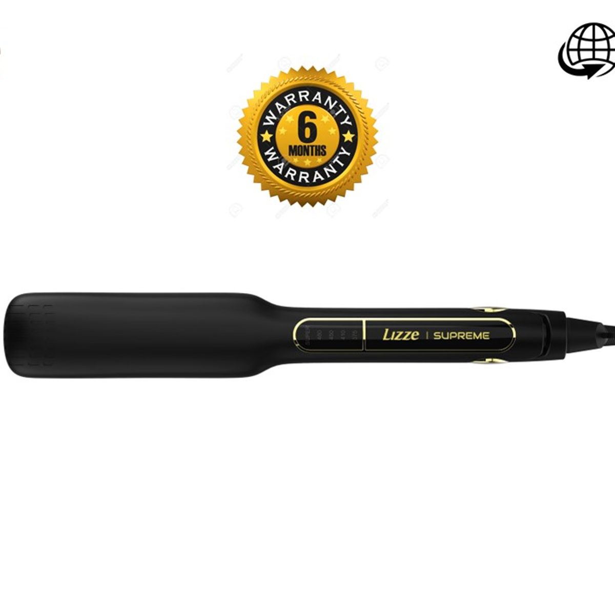 LIZZE - LIZZE PACK PLANCHA SUPREME TOP LINE + REGALOCEPILLO RAQUETA DE BAMBU