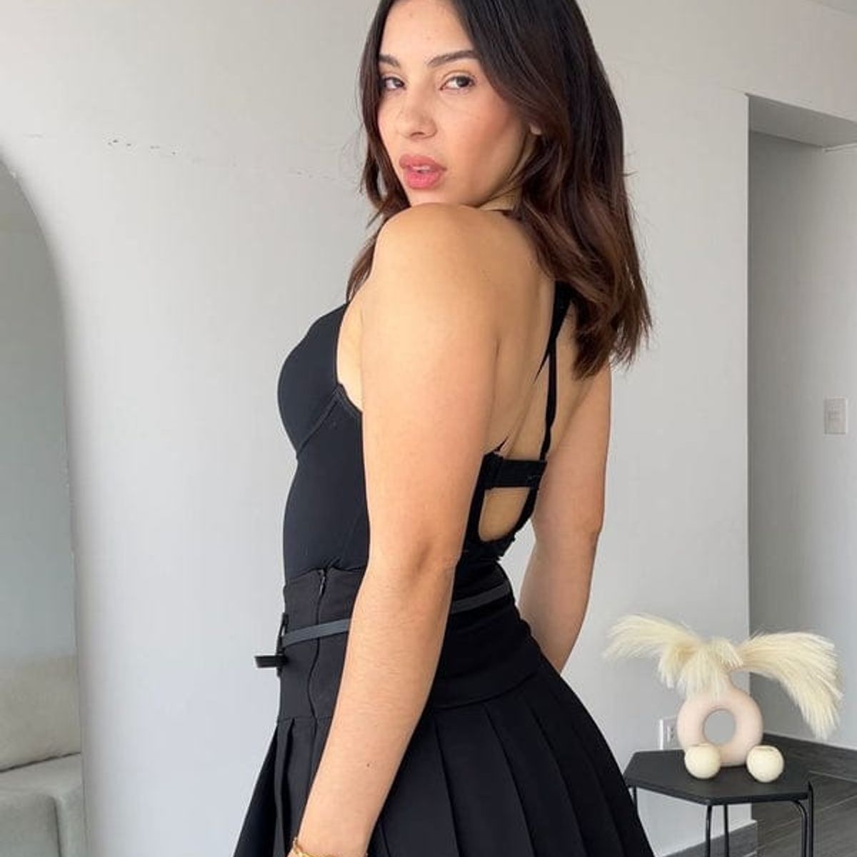 GENERICO - FALDA SHORT PLISADA PARA MUJER