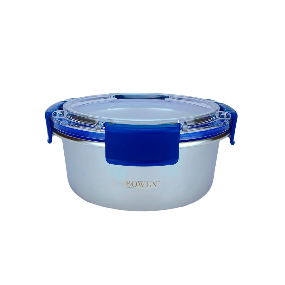 GENERICO - TAPER BOWEN ACERO INOXIDABLE CTAPA TRANSP REDONDO 700 ML