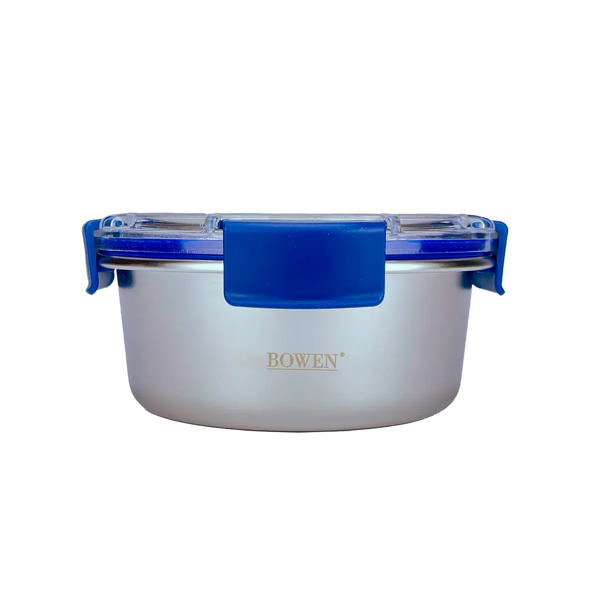 GENERICO - TAPER BOWEN ACERO INOXIDABLE CTAPA TRANSP REDONDO 700 ML