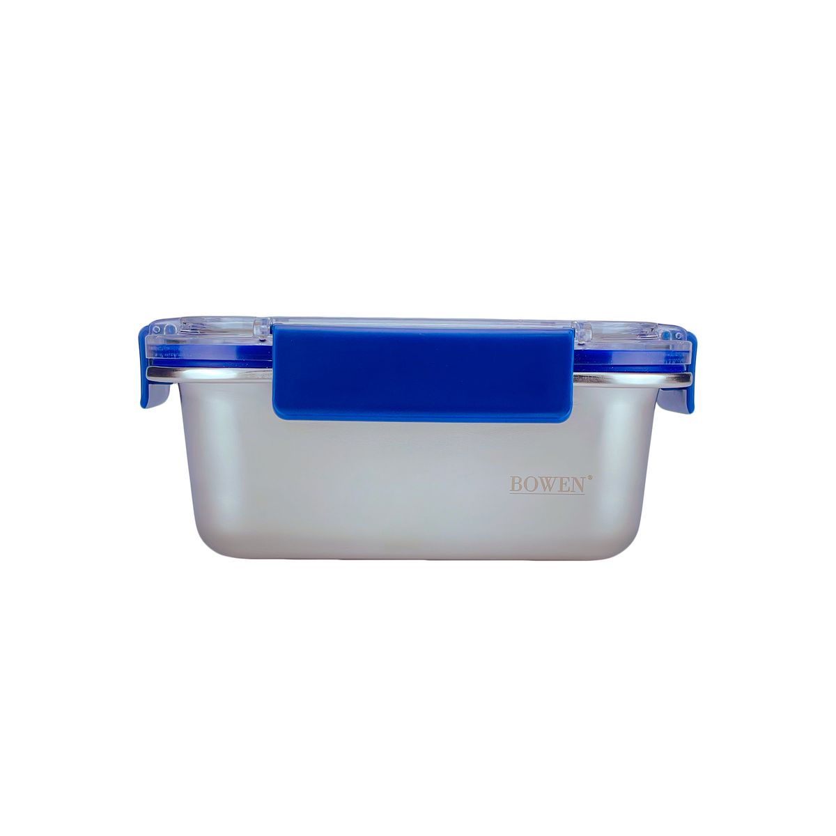 GENERICO - TAPER BOWEN ACERO INOXIDABLE CTAPA TRANSP RECTANGULAR 800 ML