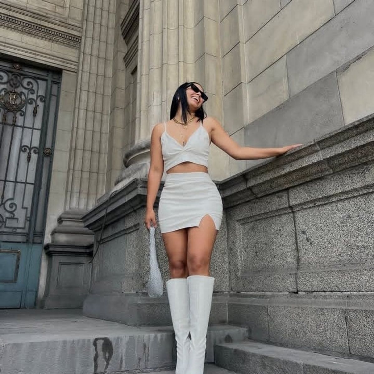 GENERICO - FALDA SHORT CUERINA PARA MUJER