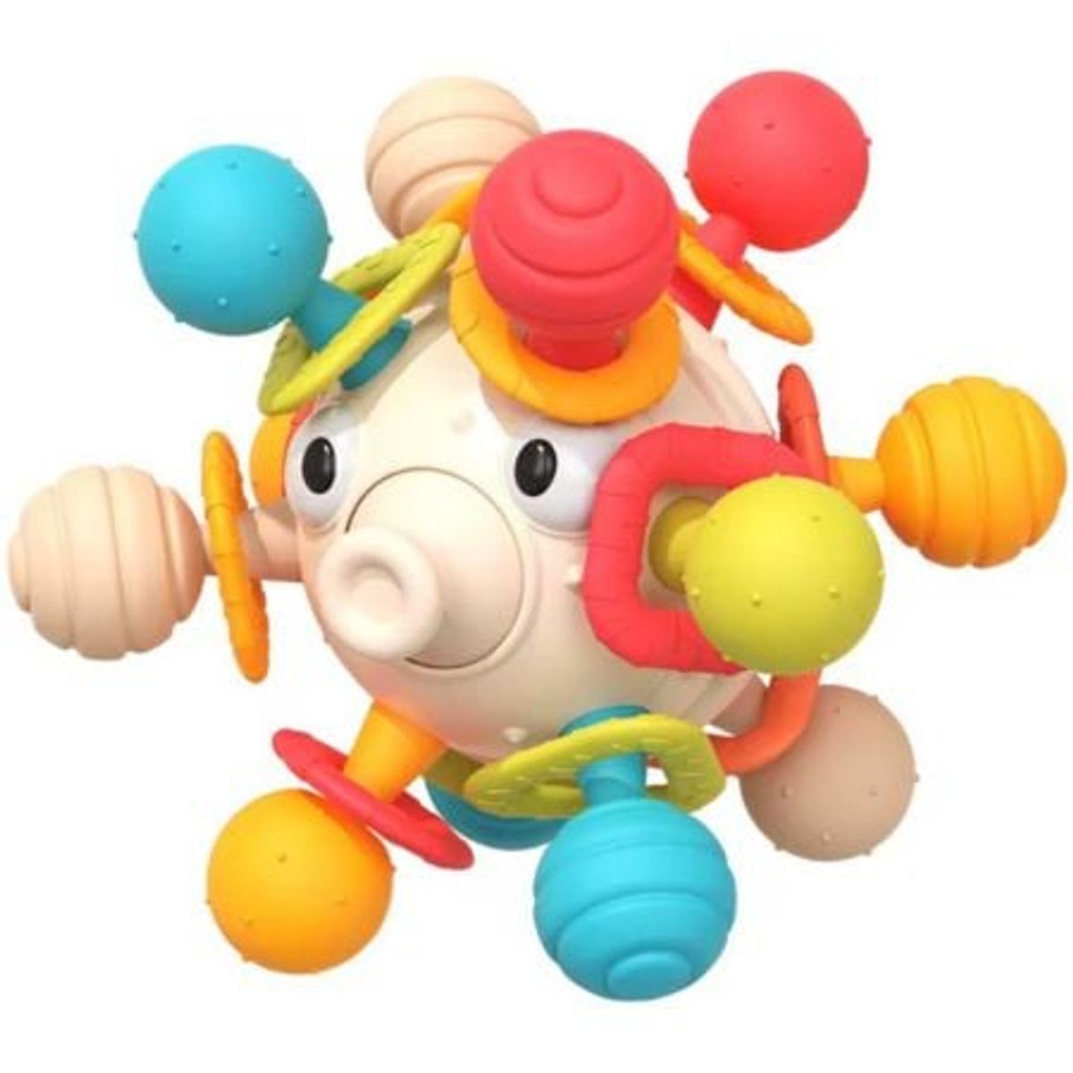 LA TIENDITA DE ALE APRENDE JUGANDO - Sonaja sensorial Molar - Pez Mordedor