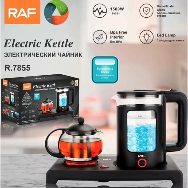 OEM - Hervidor Eléctrico con Infusor sobre Soporte RAF. 7855