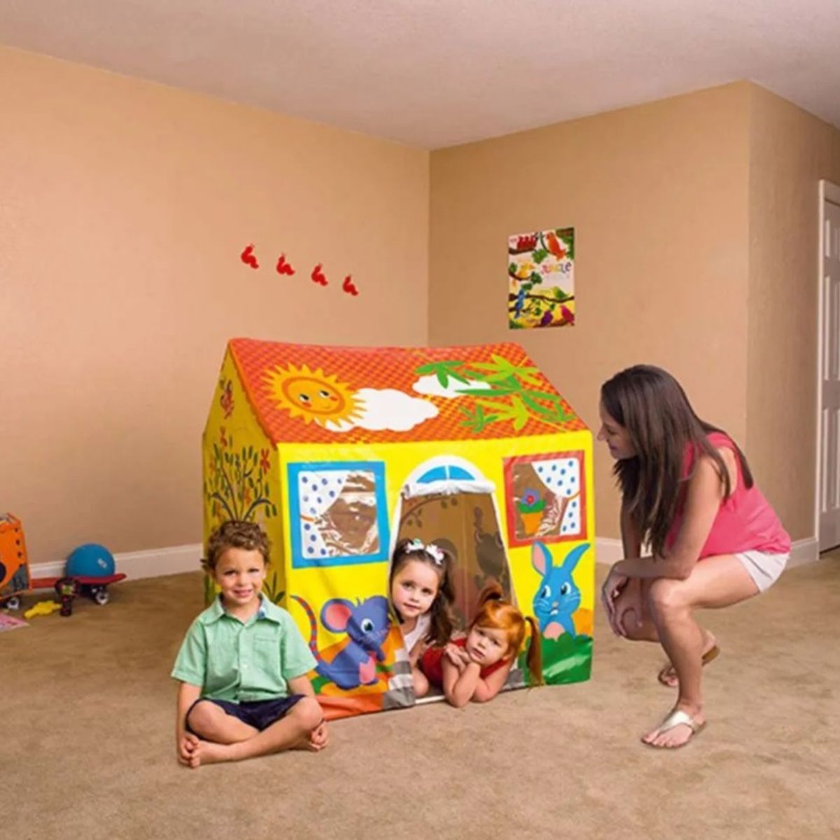 BESTWAY - Casita de juegos 102m x 76cm x 114m Bestway