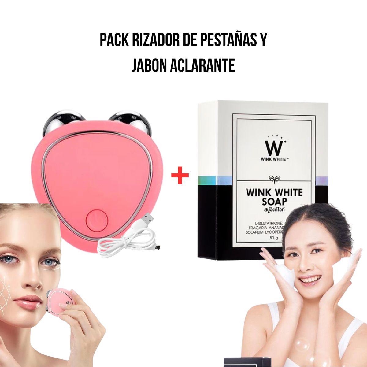 OEM - Pack Piel de Ensueño Masajeador Facial + Jabón Aclarante