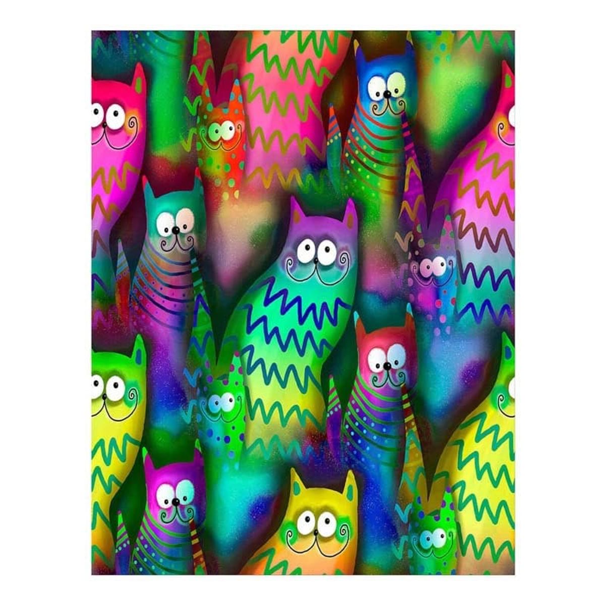 MAKA - DIAMOND PAINTING FUNNY TOONS 40X50 CM  MAKA