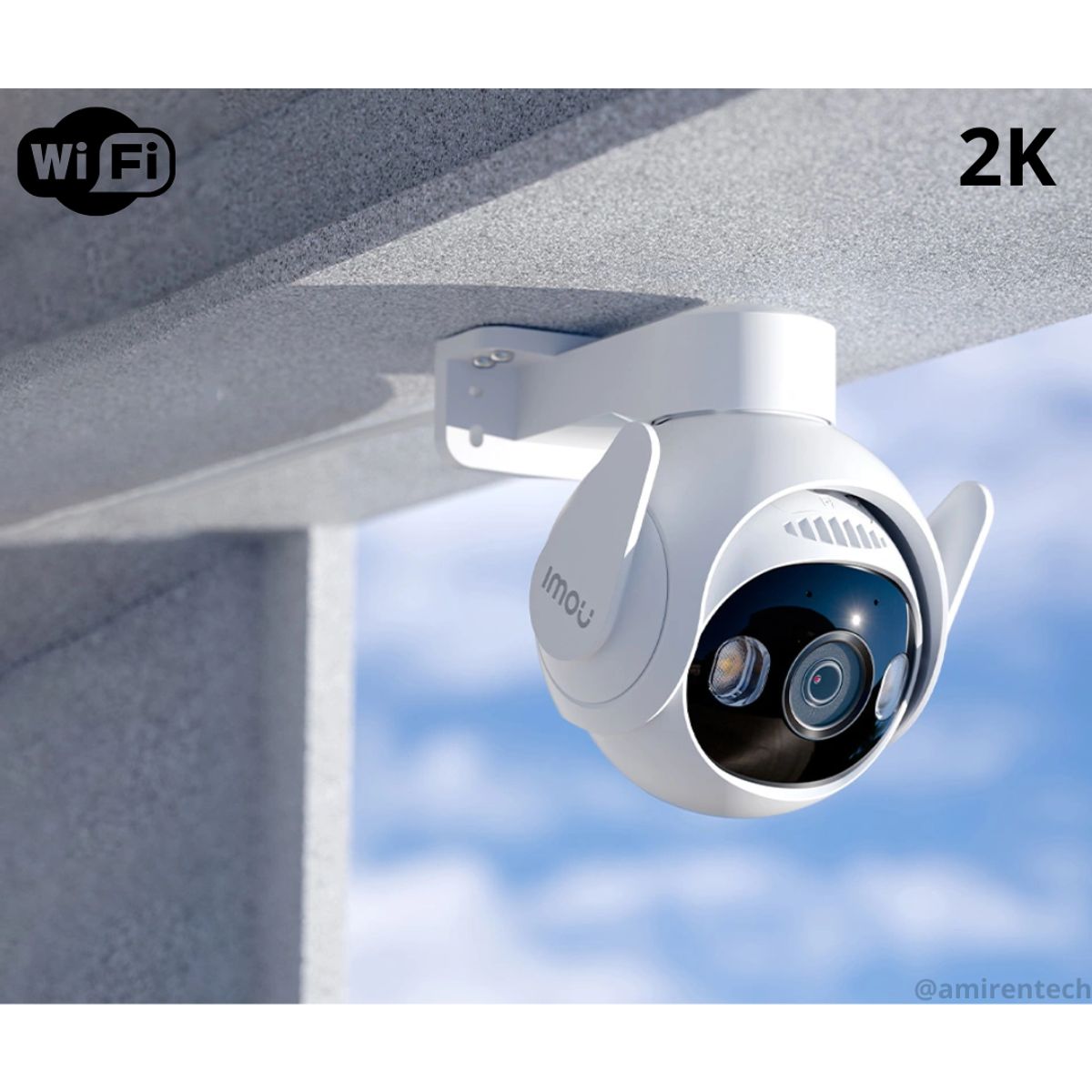 IMOU - Camara de Seguridad IMOU Cruiser2 3MP-2K + Memoria de Grabacion